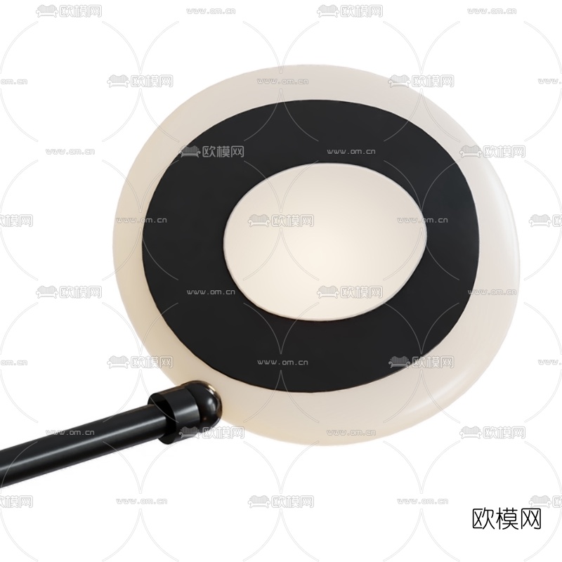 现代简易壁灯3d模型