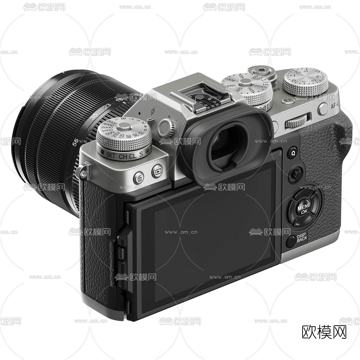 现代单反数码相机3d模型
