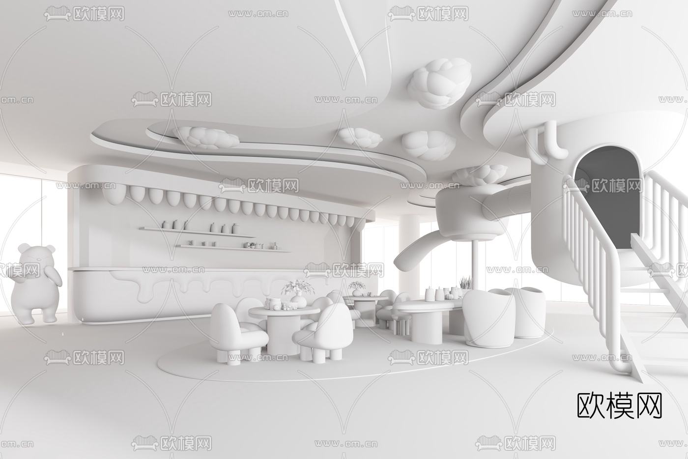 九度设计 佳兆业晓岸云起售楼处3d模型