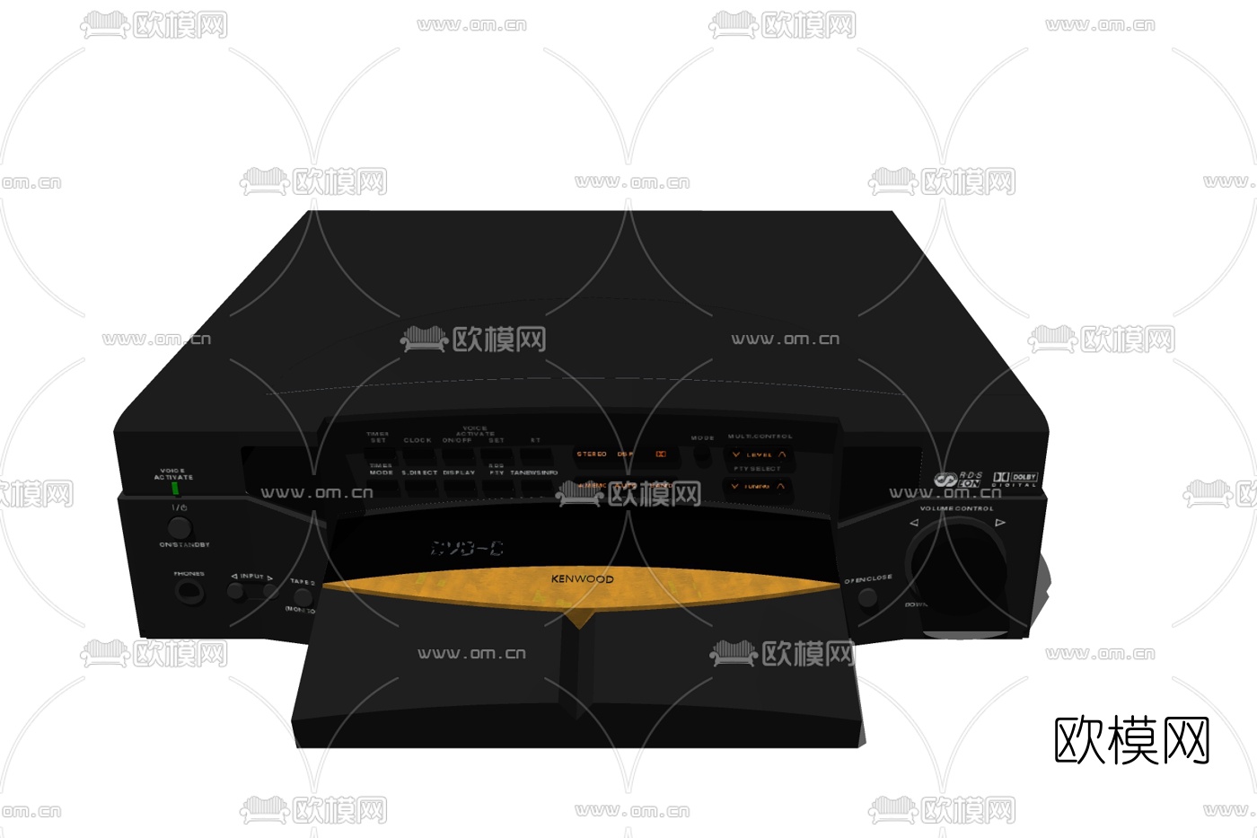 现代DVD影碟机su模型下载