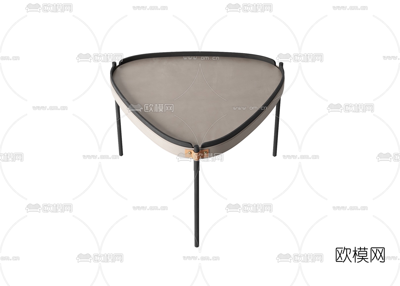现代时尚茶几3d模型