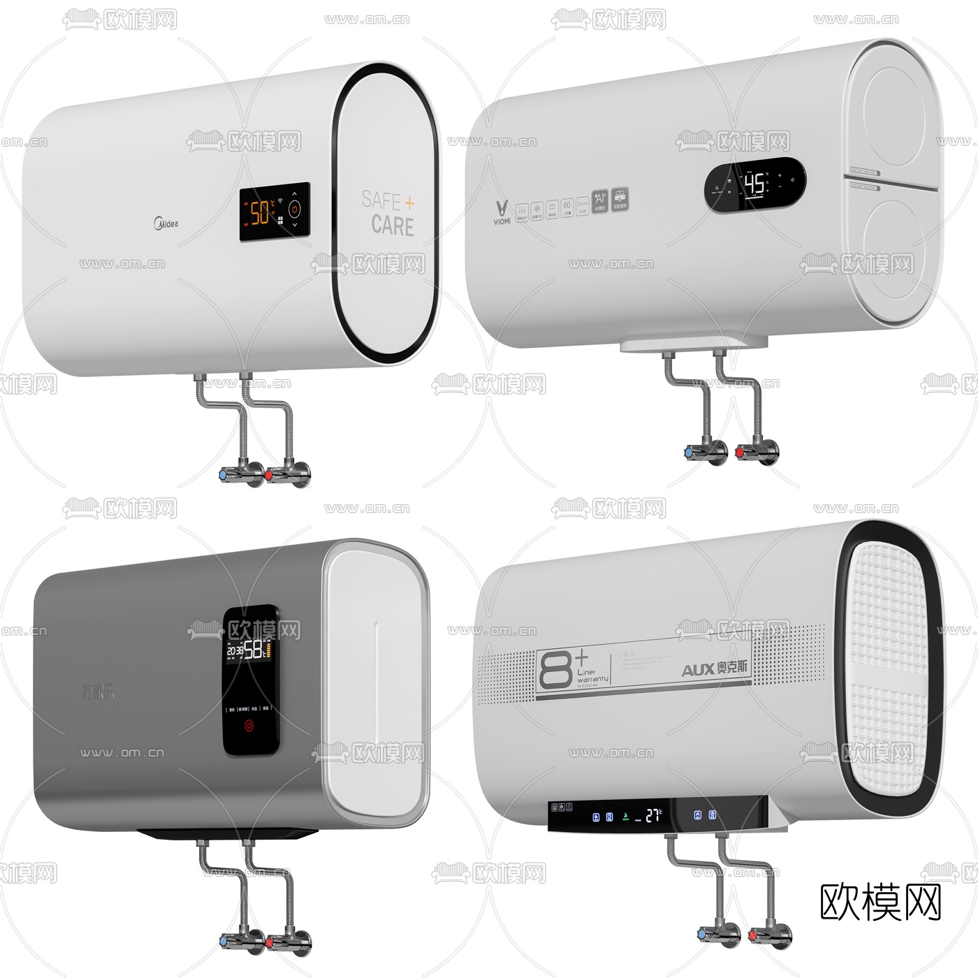 现代热水器3d模型