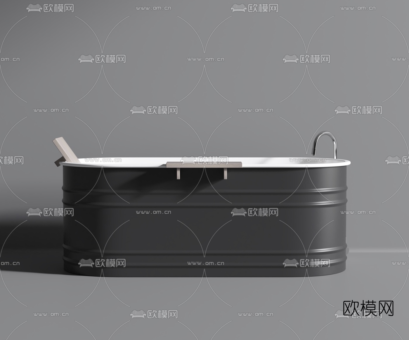 现代浴缸3d模型