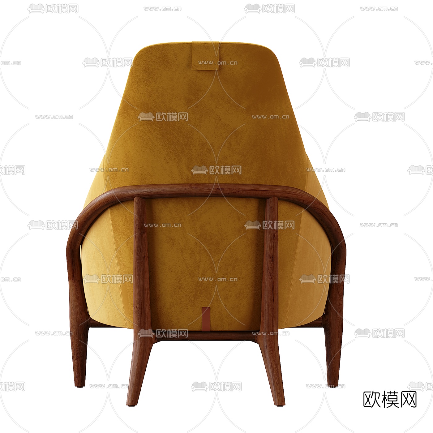 现代布艺休闲沙发3d模型下载（渲染图4）