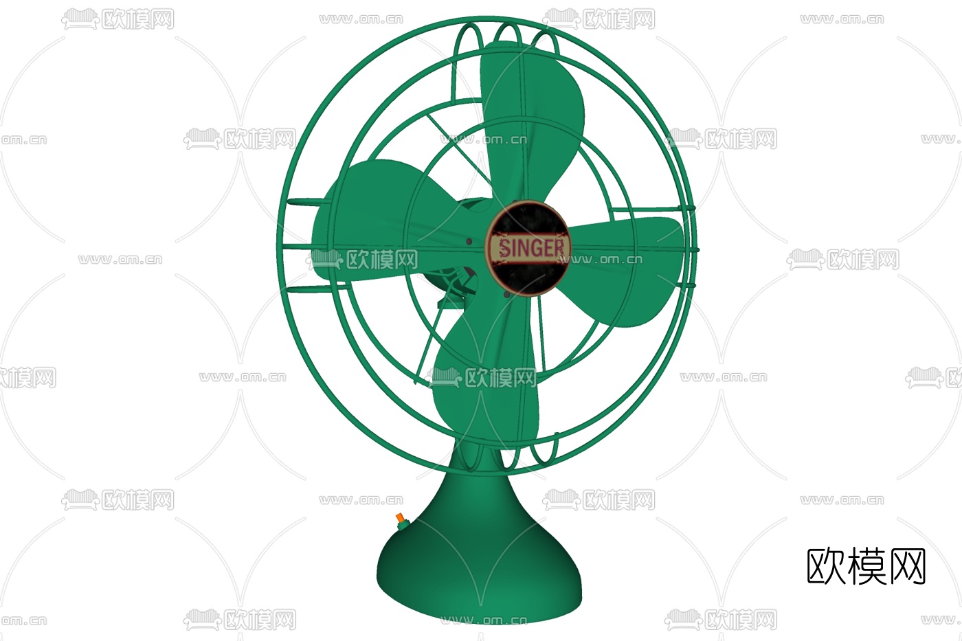 现代电风扇su模型下载