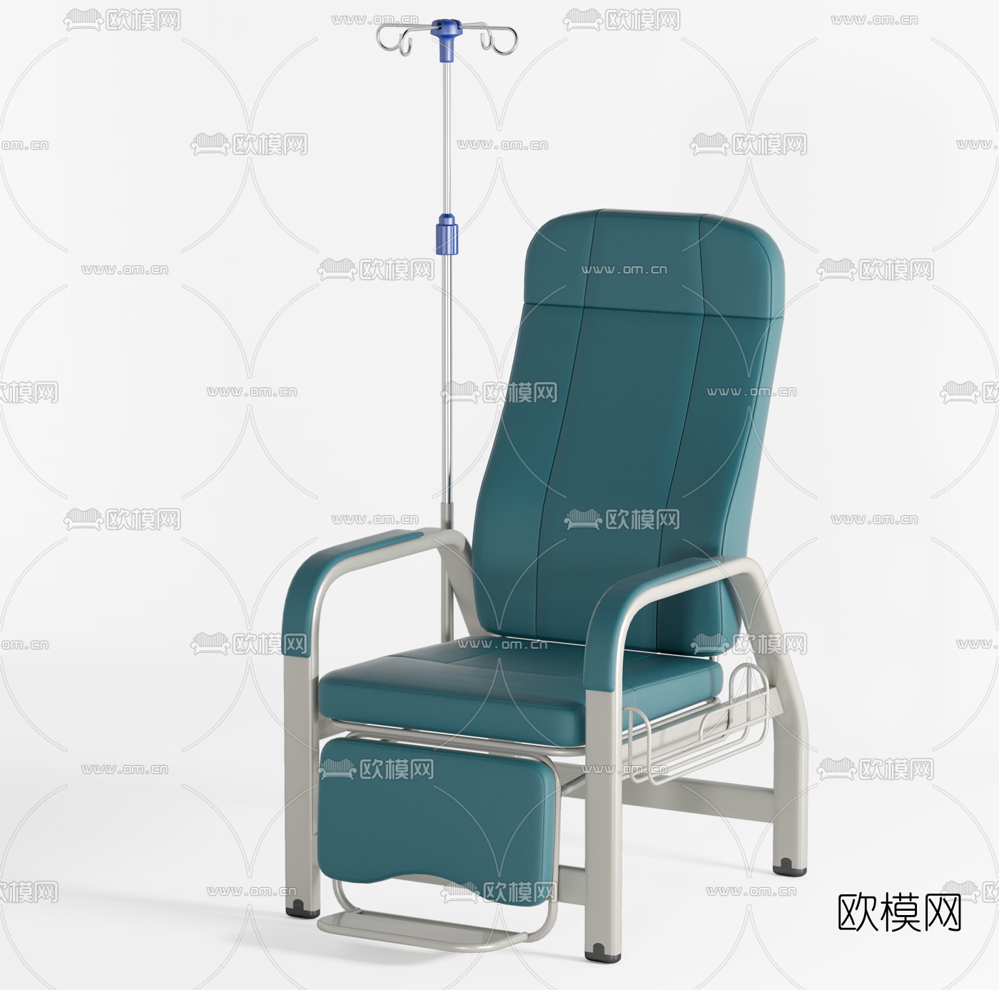 现代医院输液椅3d模型