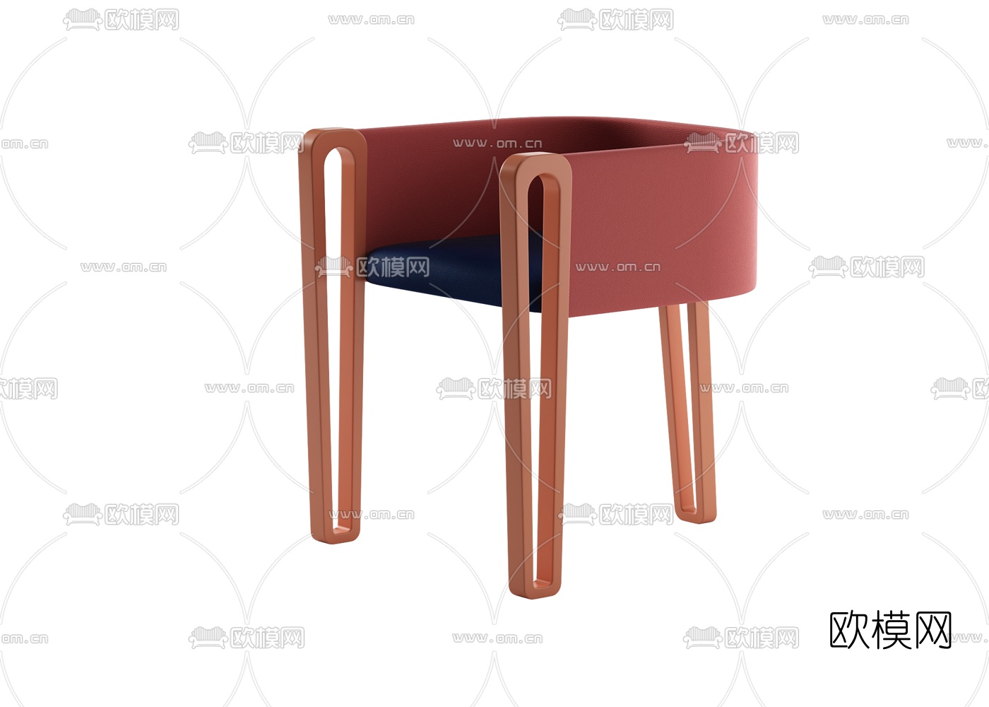 现代创意休闲椅3d模型下载