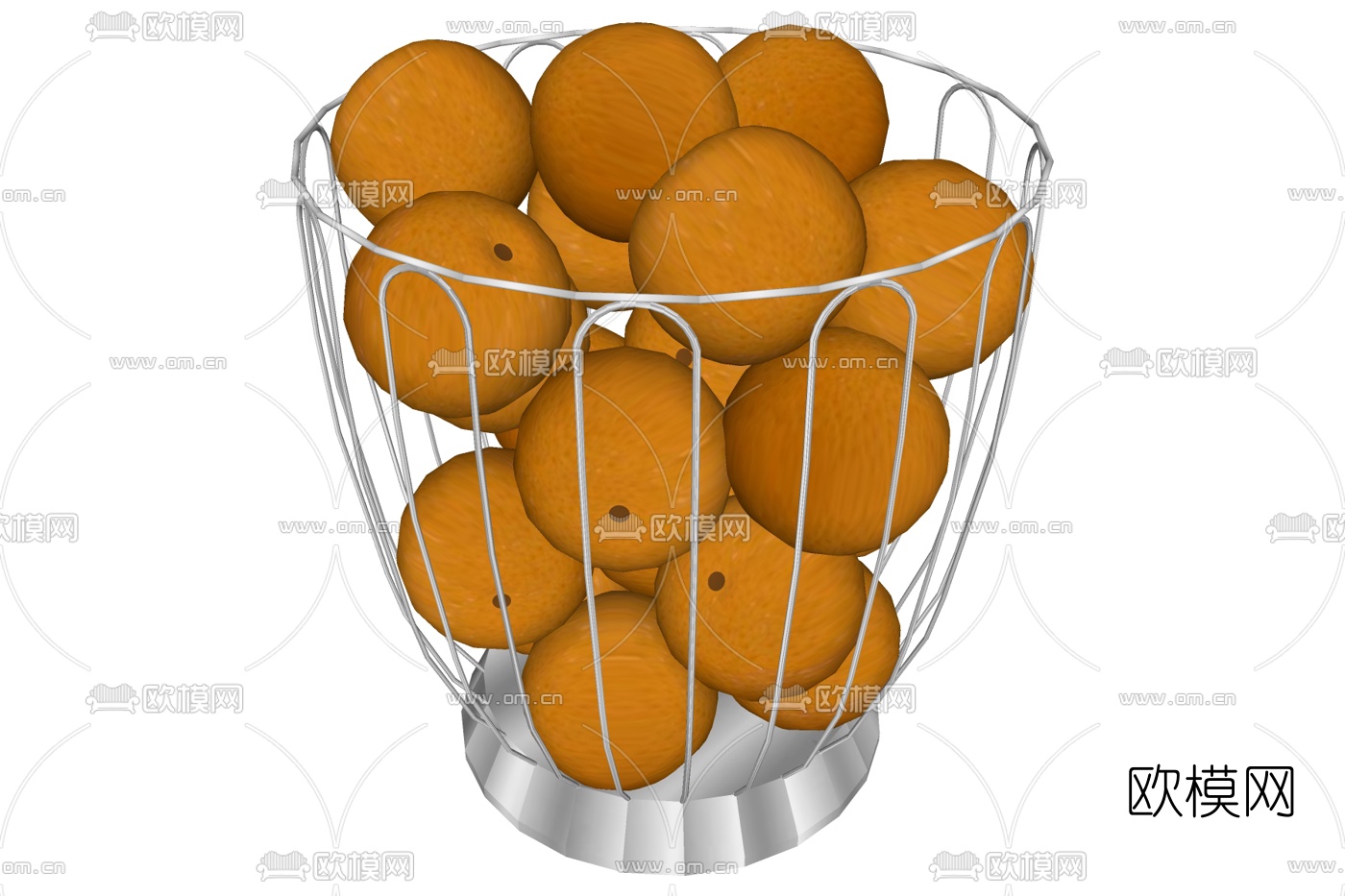 现代橘子su模型下载