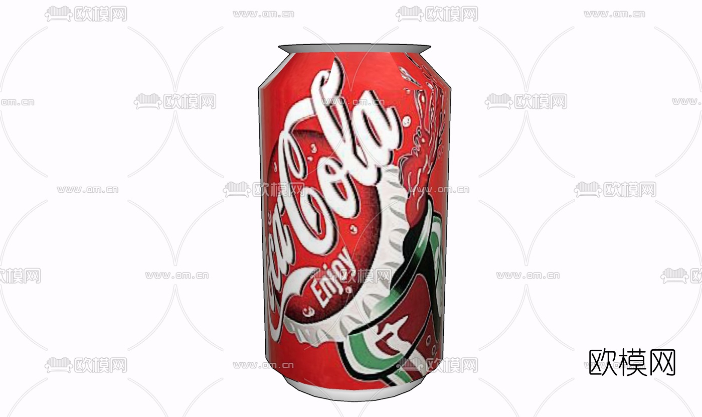 现代可口可乐免费su模型下载