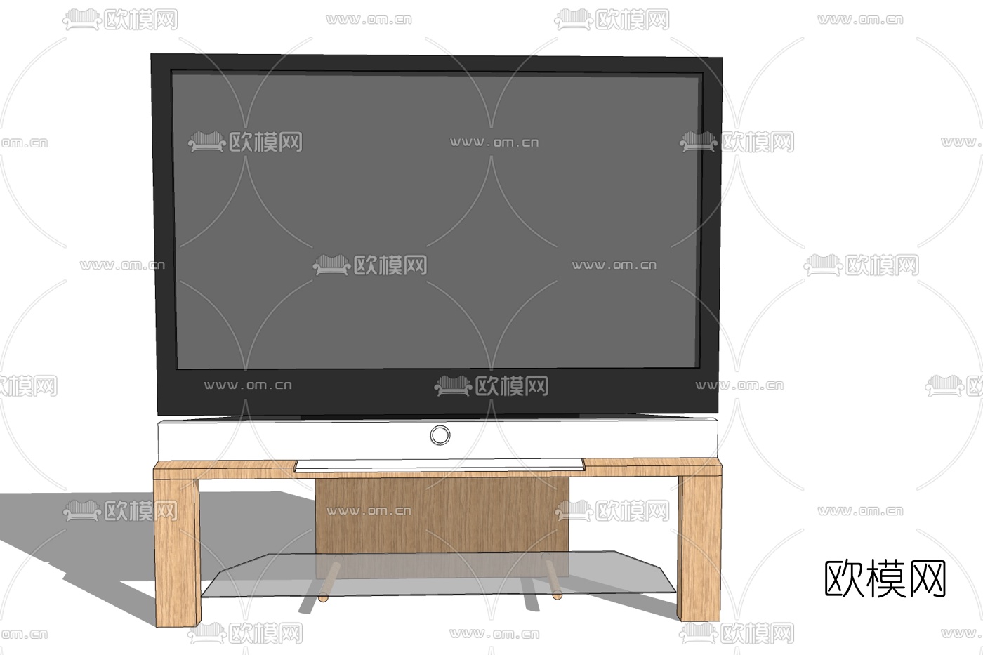 现代液晶电视免费su模型