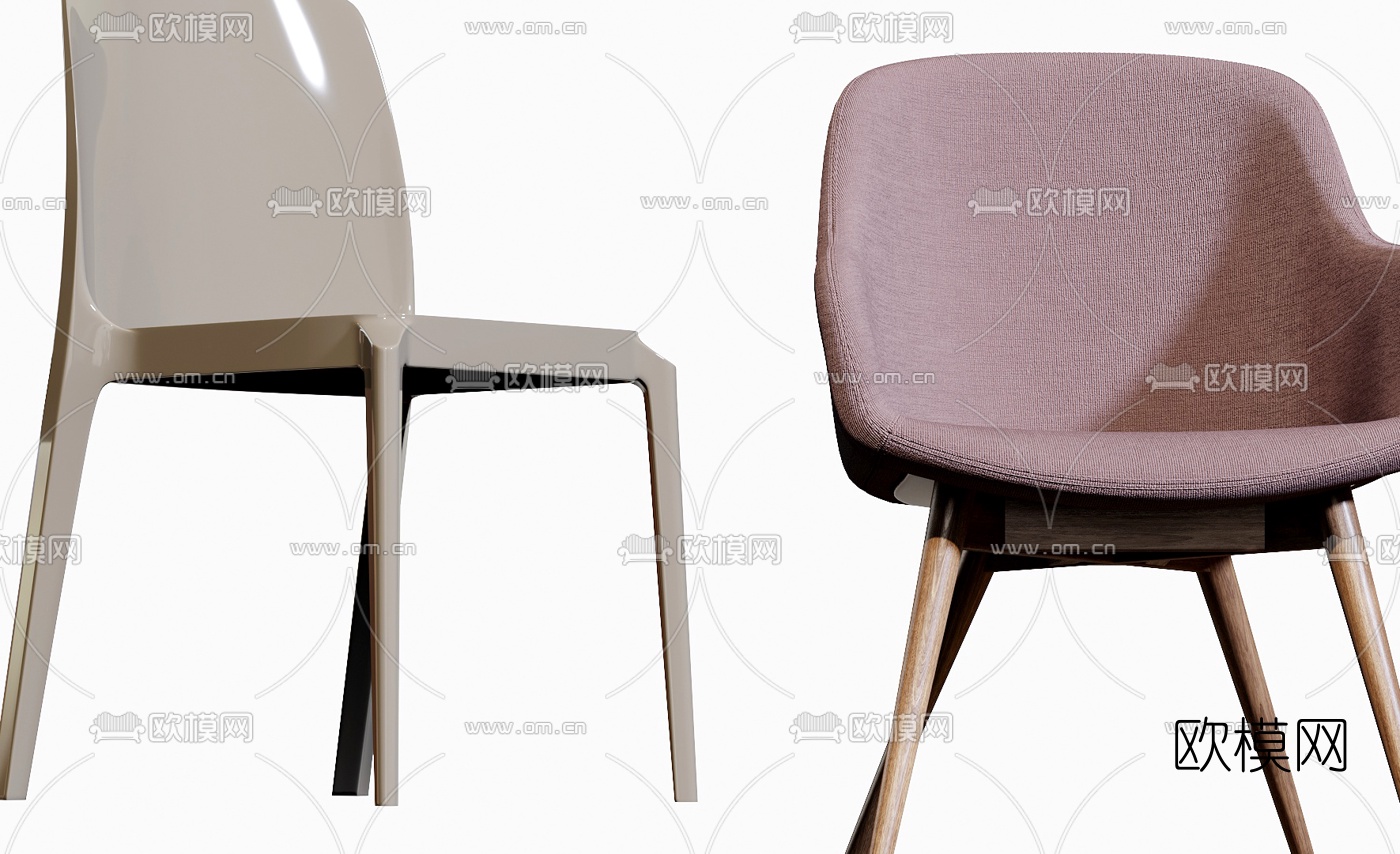 现代时尚休闲椅3d模型下载（渲染图8）