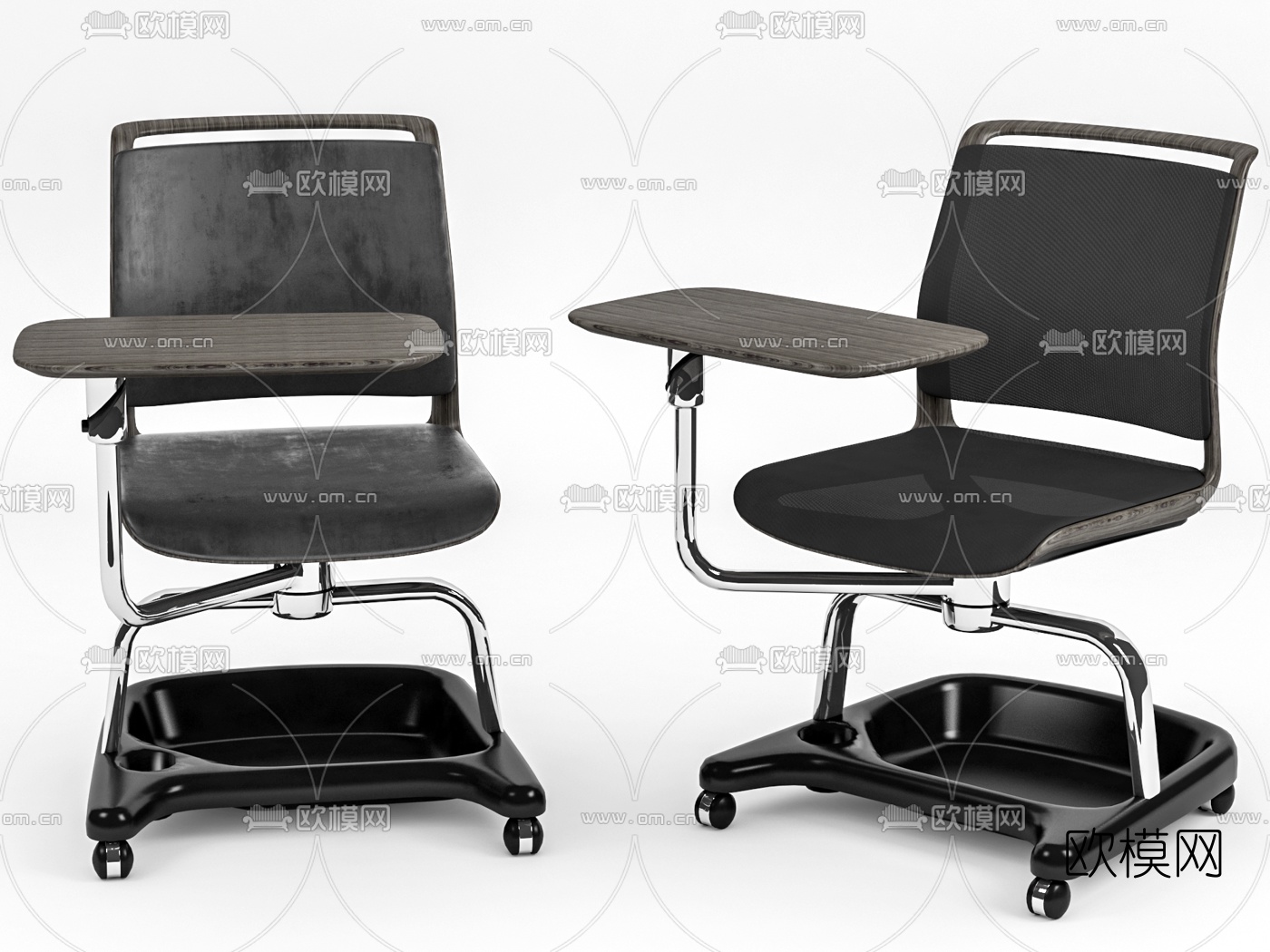 现代会议办公椅3d模型
