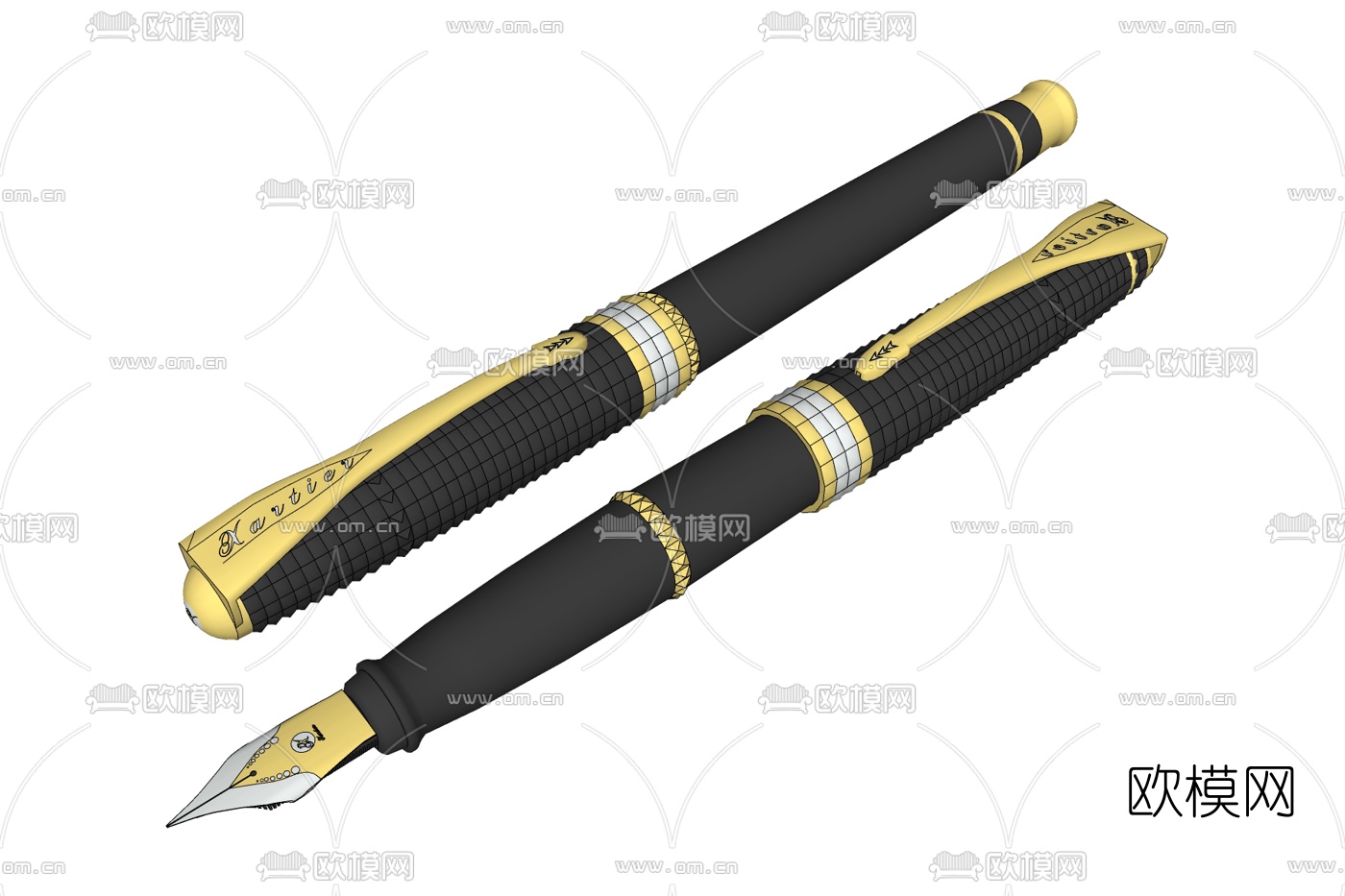 现代铅笔免费su模型下载