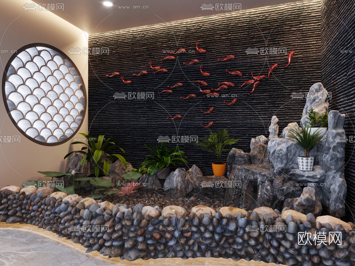 现代烟酒店3d模型下载（渲染图8）