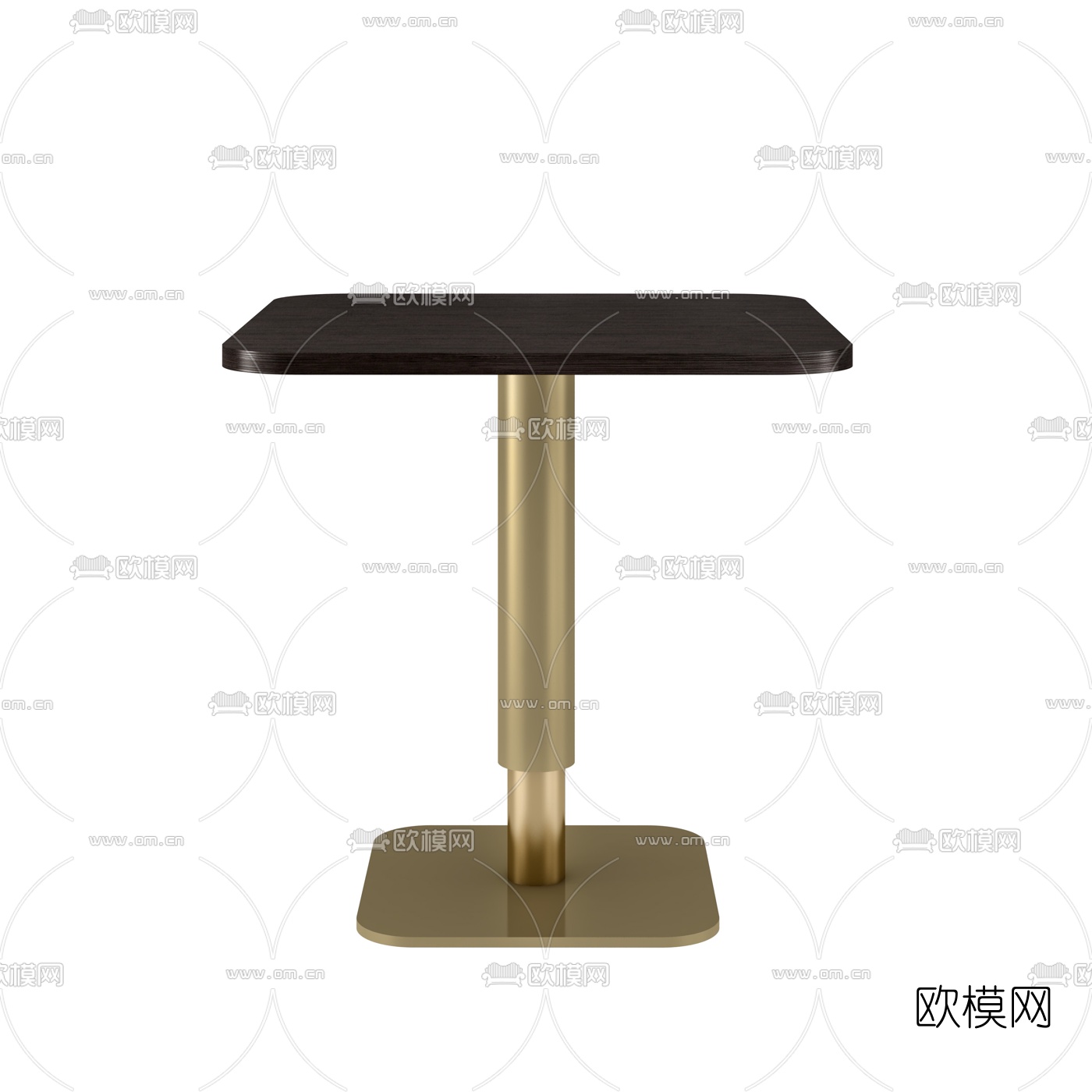 现代轻奢边几角几3d模型