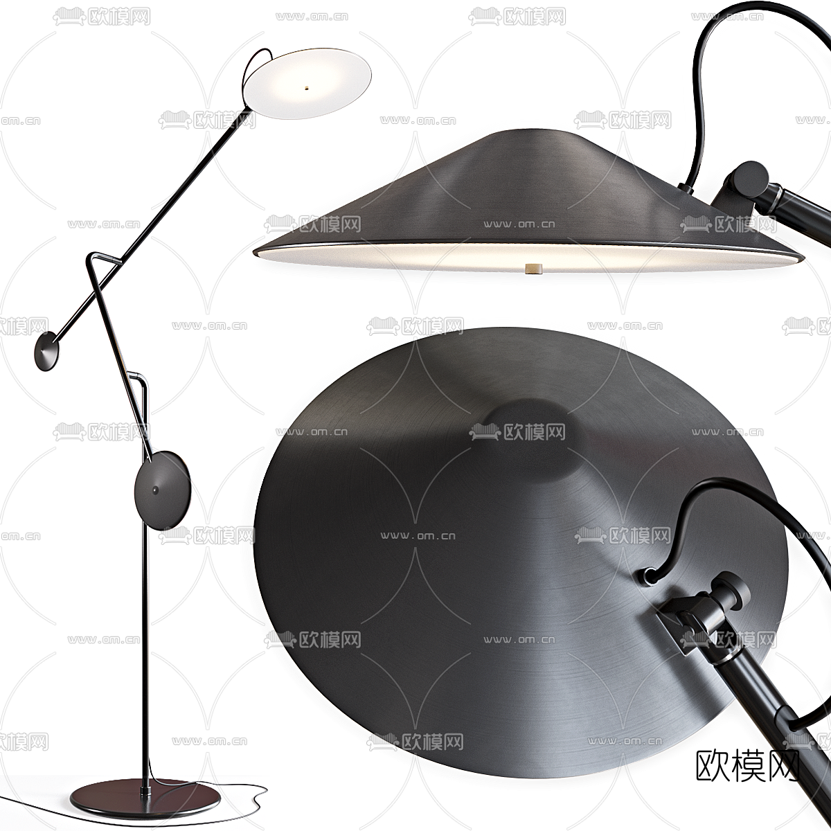 Ligne roset 落地灯3d模型下载