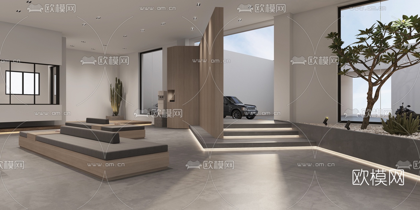 现代家居展厅3d模型