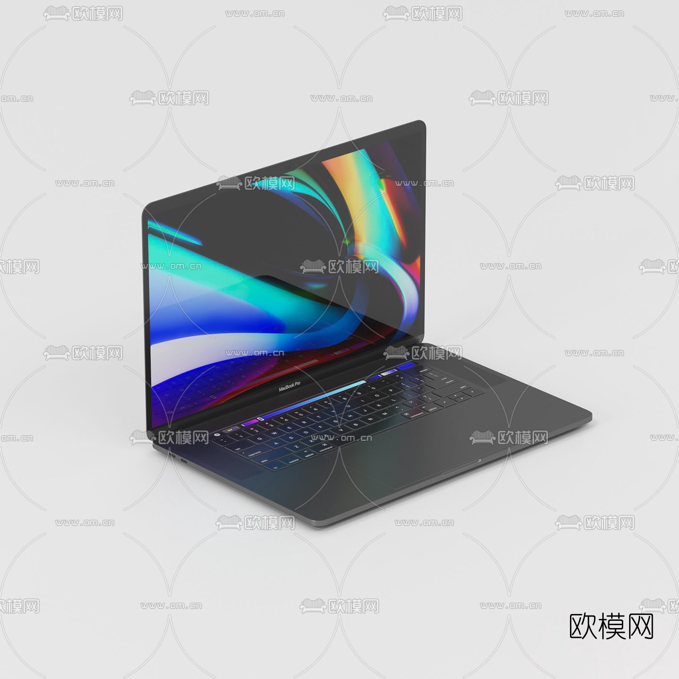 现代苹果手机平板电脑3d模型