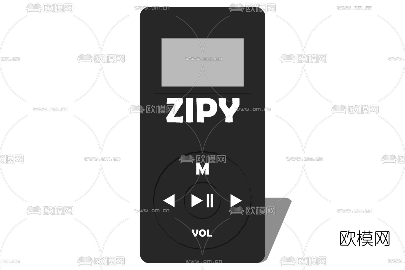 现代随身听su模型下载