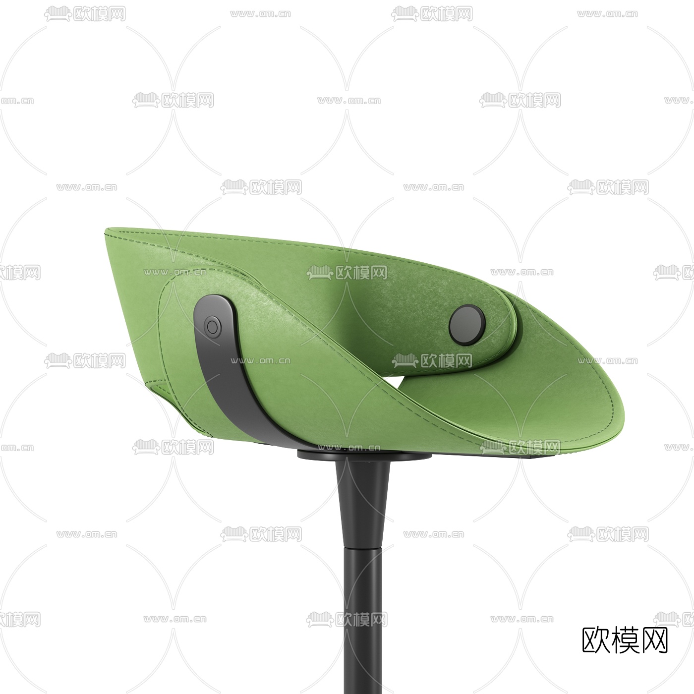 现代吧台椅3d模型