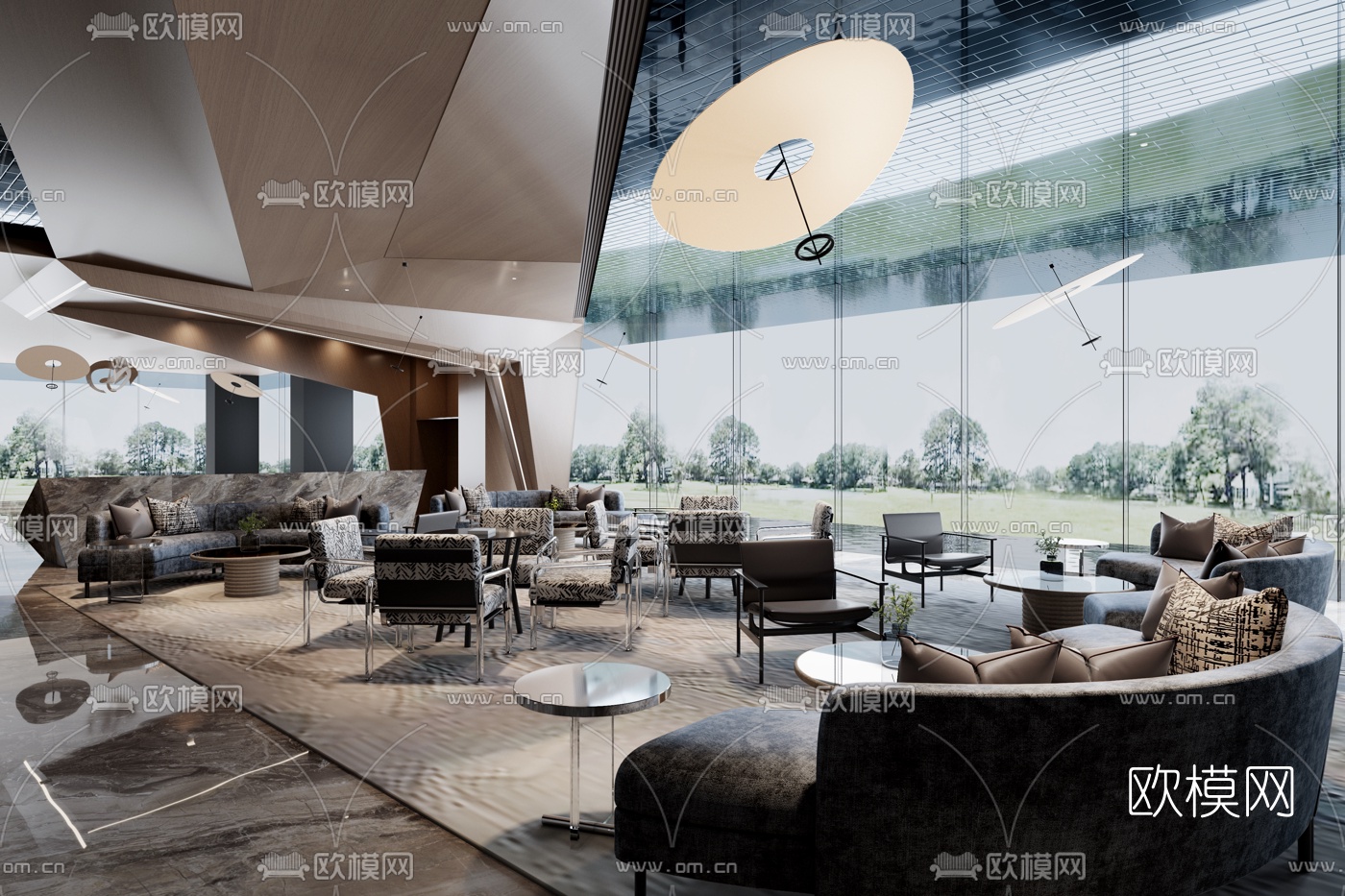 郑树芬设计 岳阳金茂洞庭生态创新城3d模型