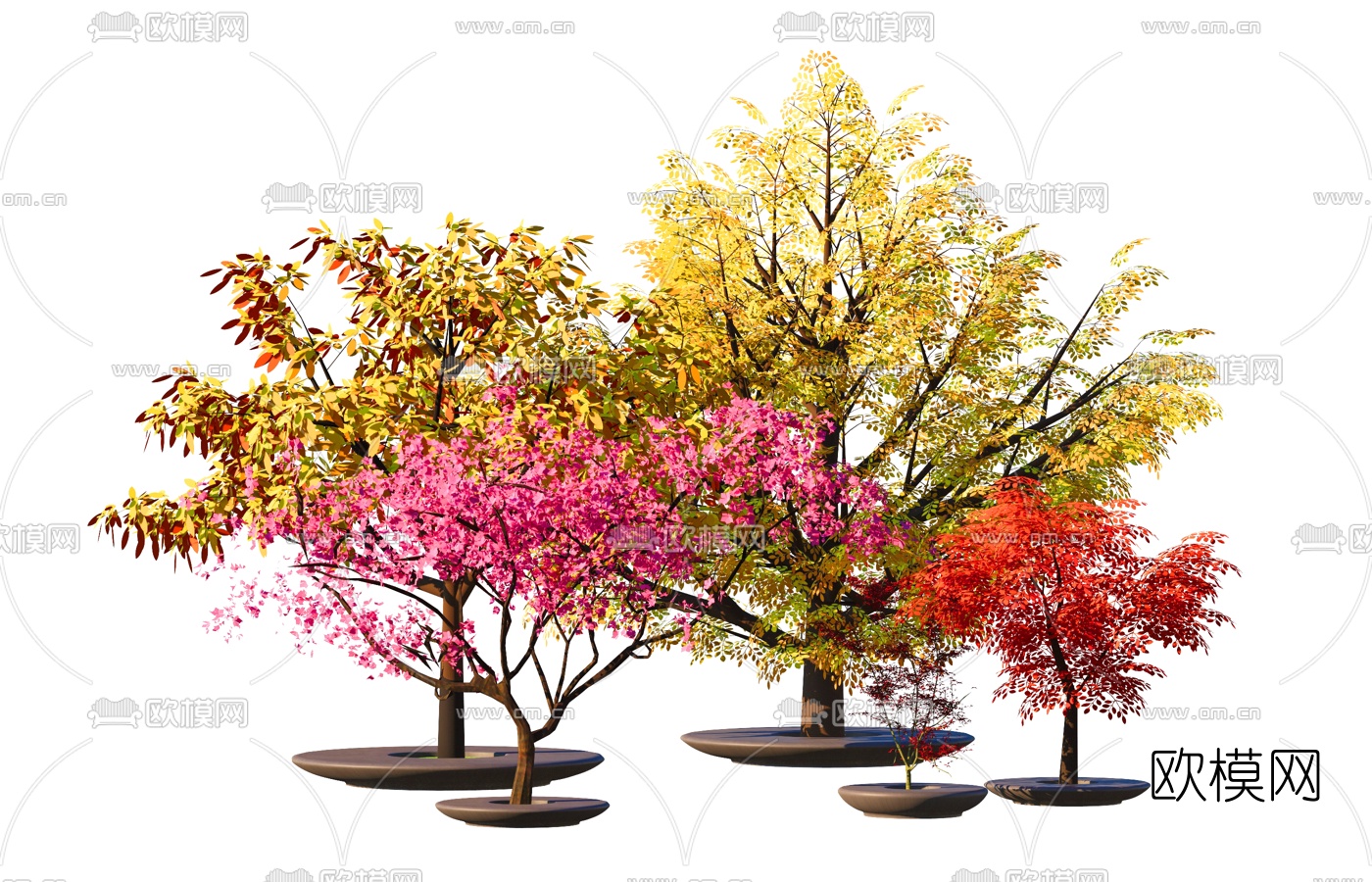 现代树su模型下载