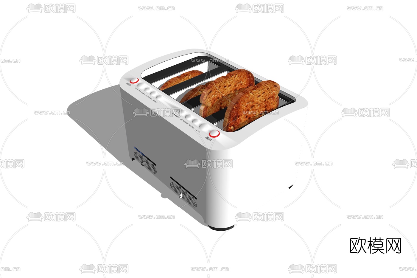现代面包机免费su模型下载
