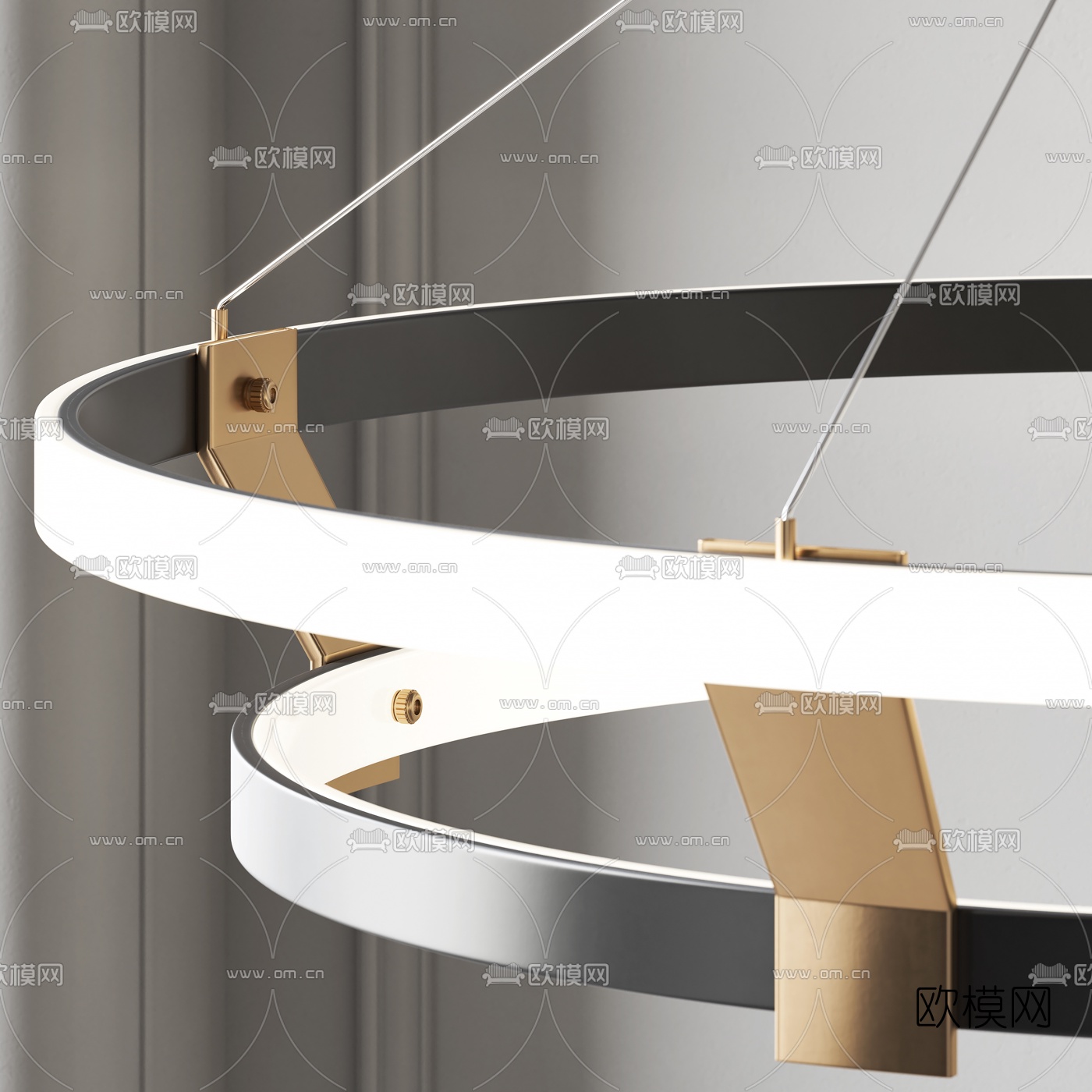 现代吊灯3d模型