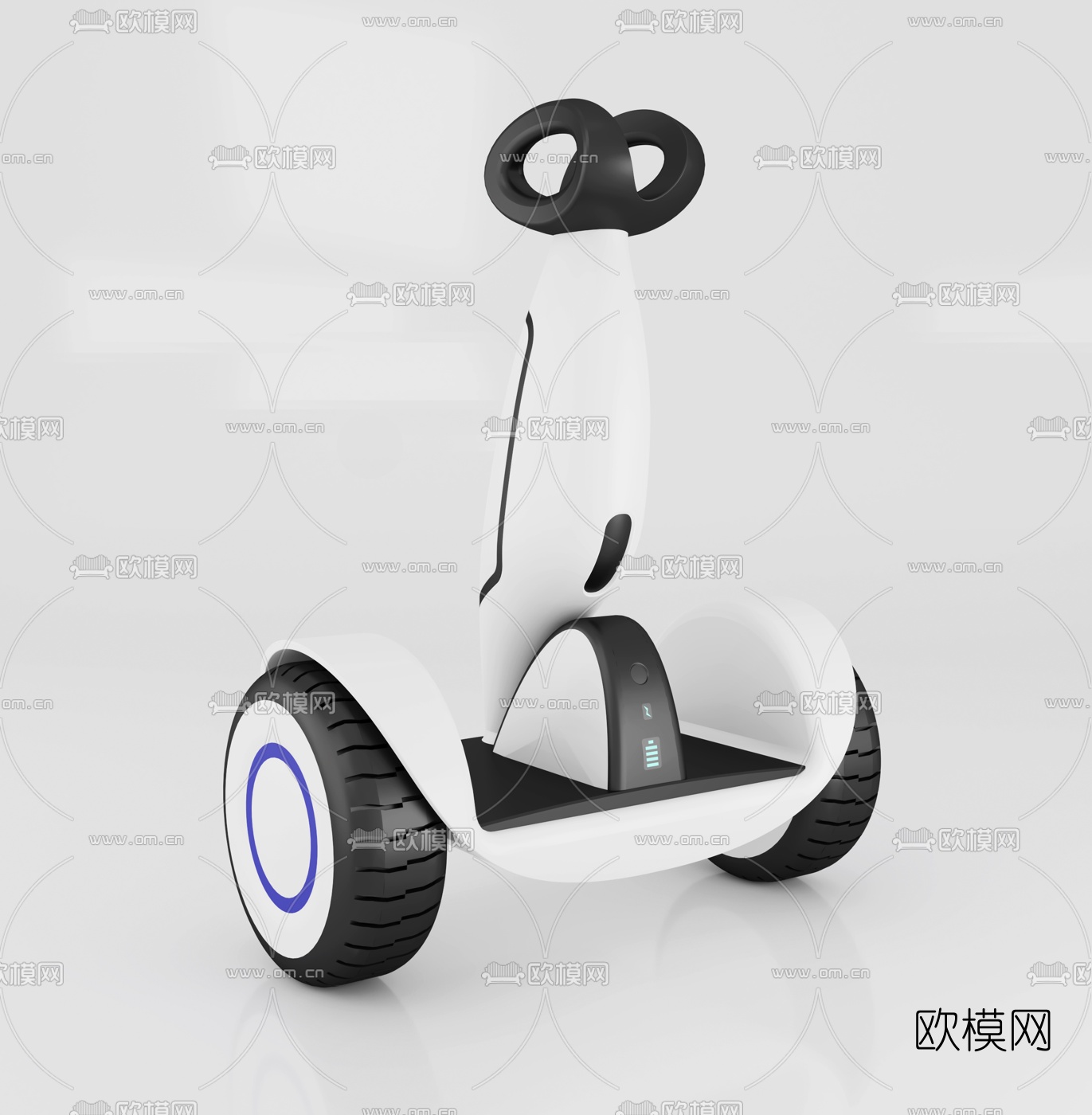 现代平衡车3d模型下载（渲染图2）