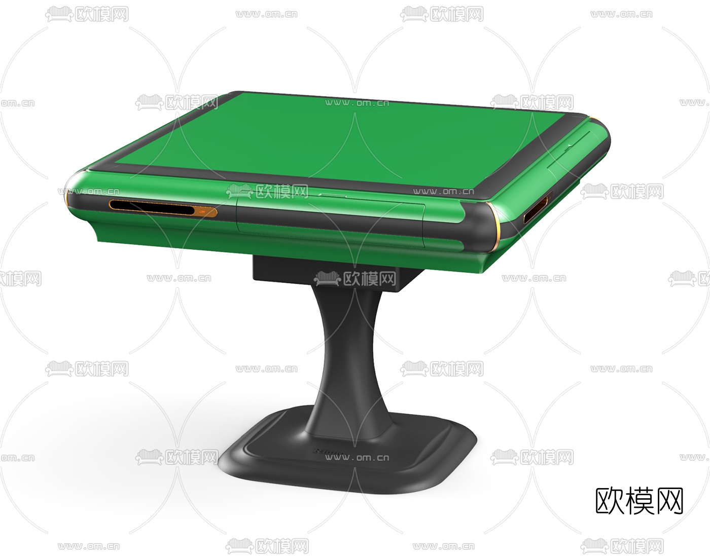 现代自动麻将桌3d模型下载