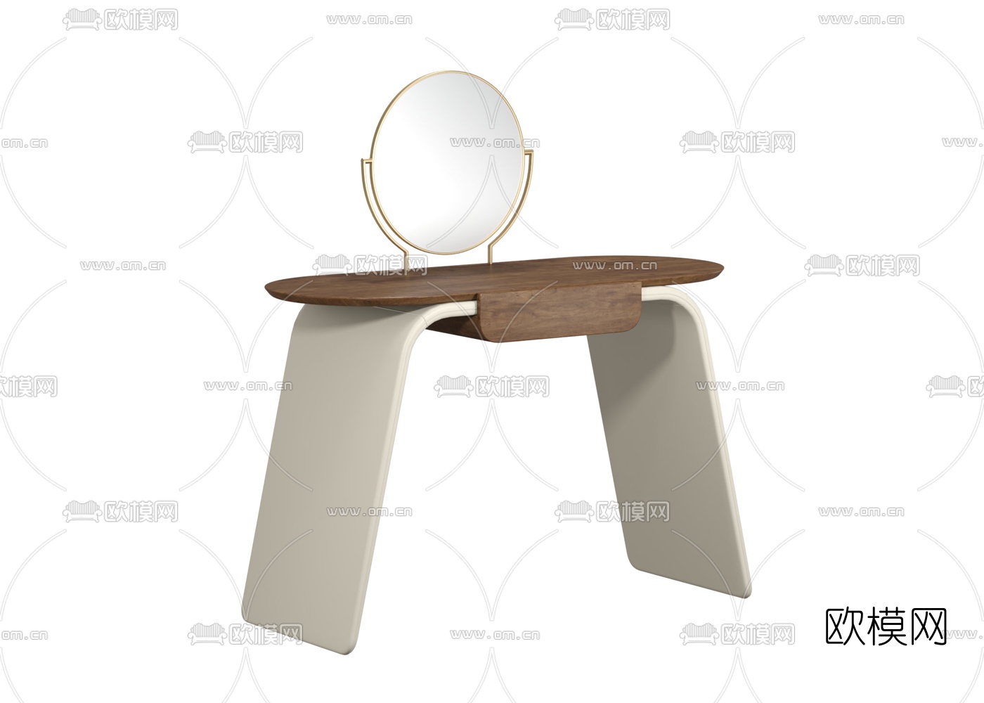 后现代梳妆台3d模型下载