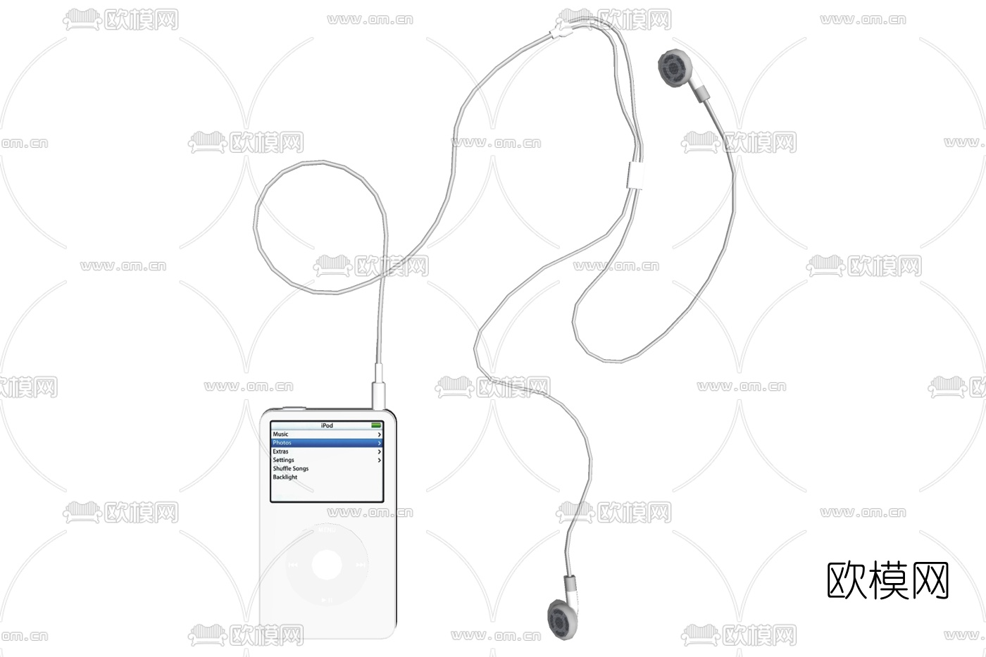 现代随身听su模型下载