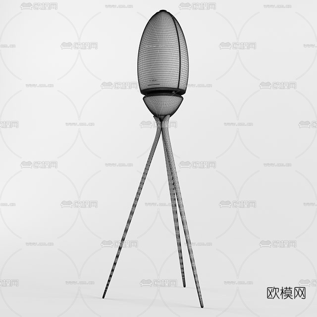 现代音箱3d模型下载（渲染图4）