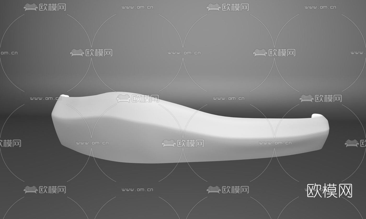 现代异形前台接待台免费3d模型