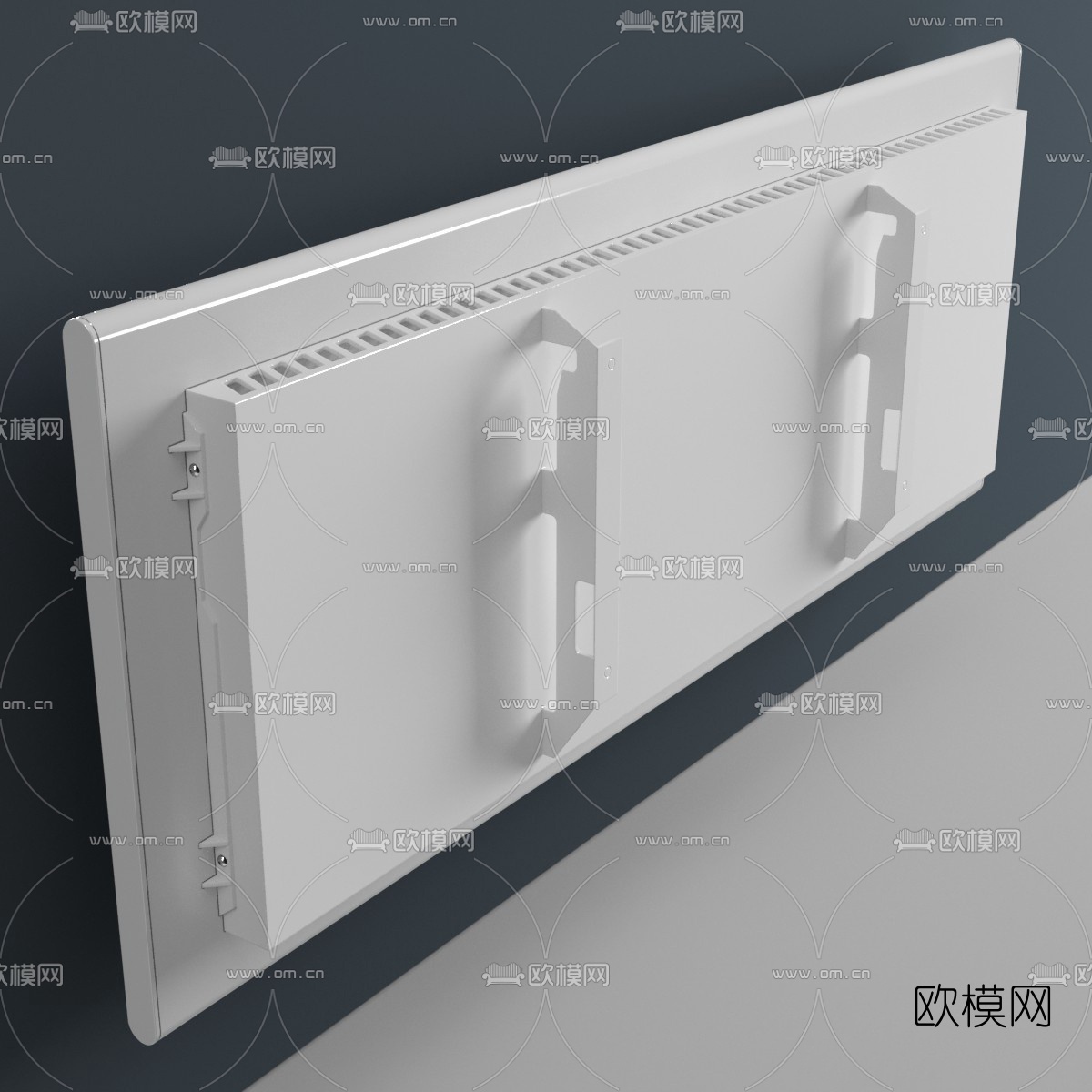 现代加热器面板3d模型