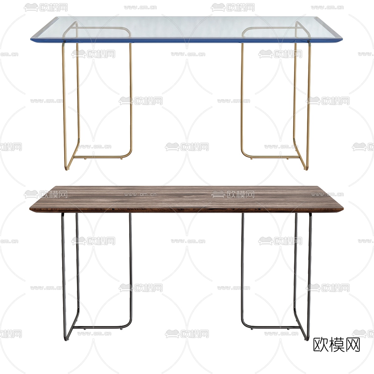 Arketipo 条形餐桌3d模型下载