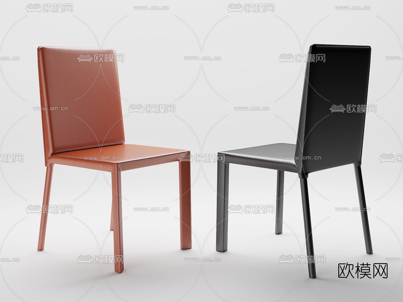 现代单椅3d模型