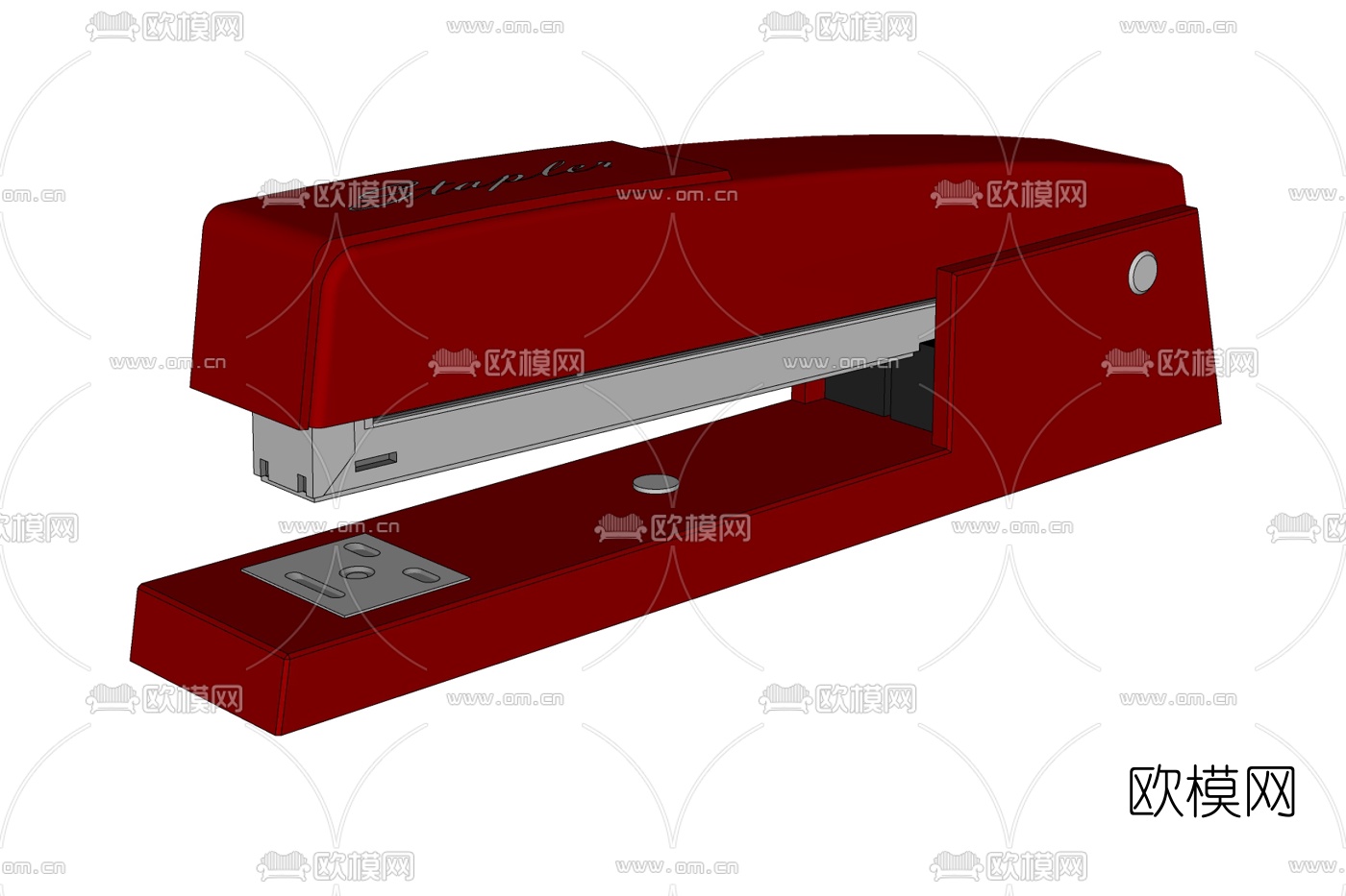 现代装订机免费su模型下载