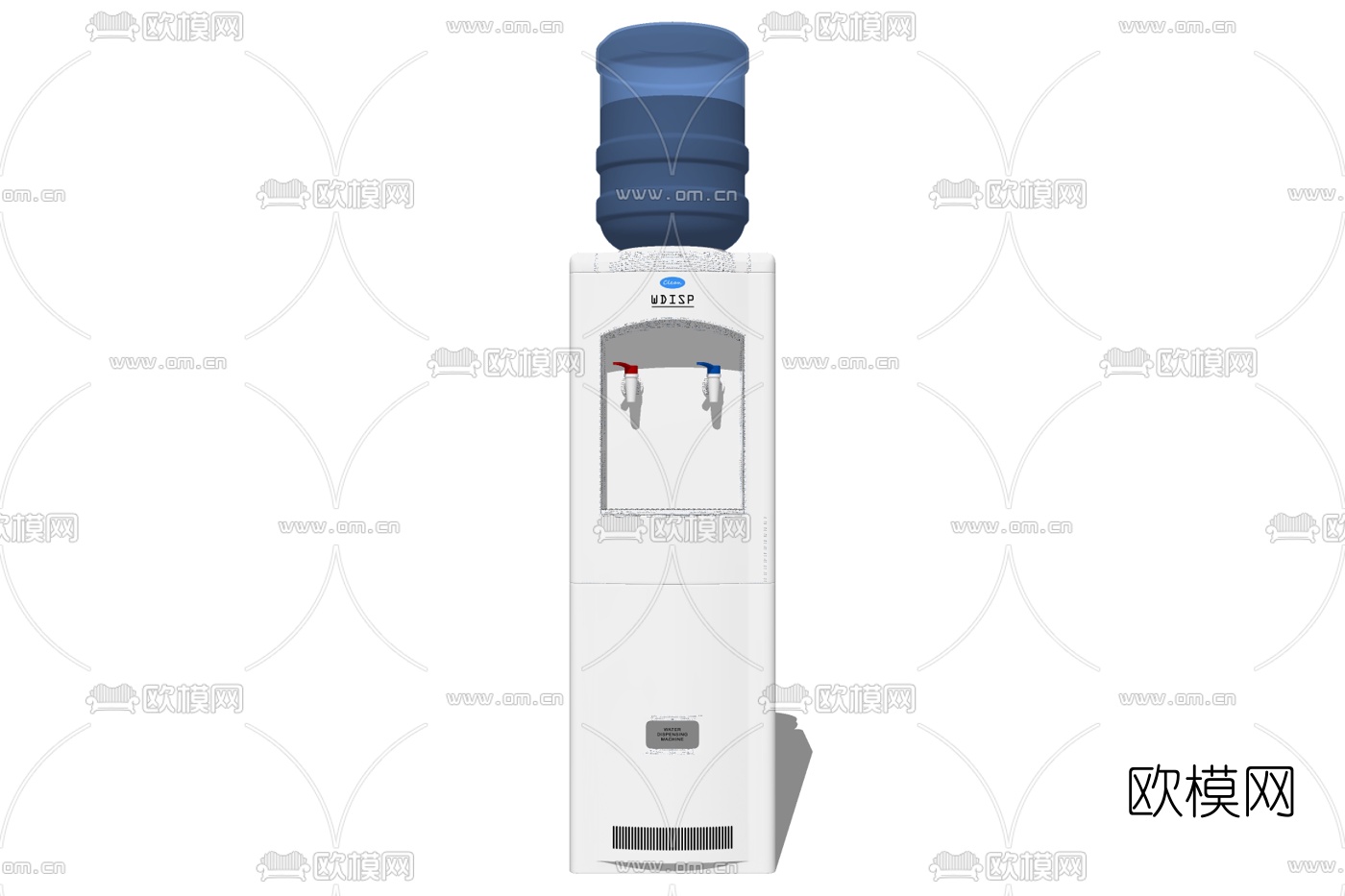现代饮水机免费su模型下载