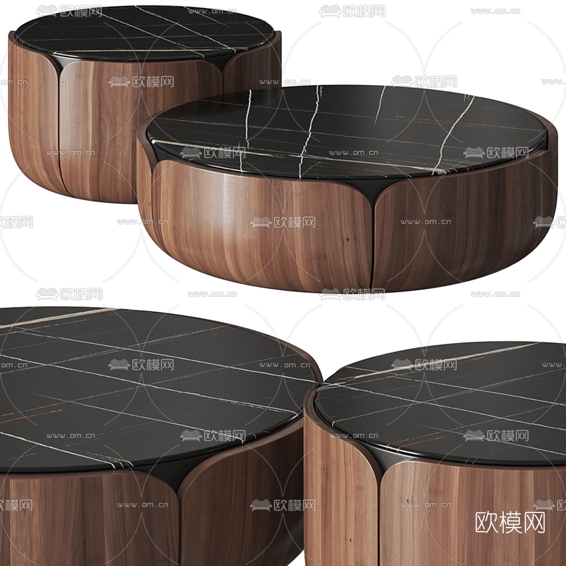 素材主题为现代大理石茶几3d模型,所属分类为桌台,建议使用3dmax2014