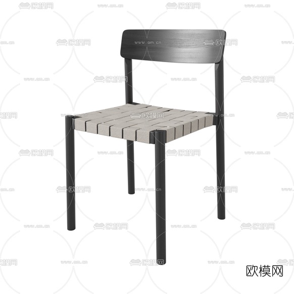 现代单椅3d模型下载(渲染图3)