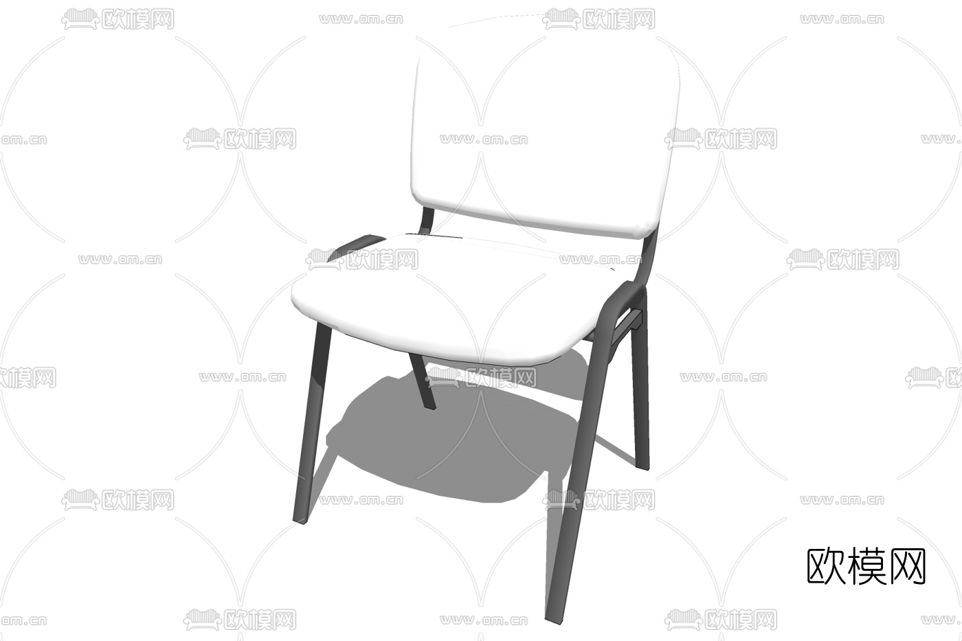 现代单椅免费su模型下载