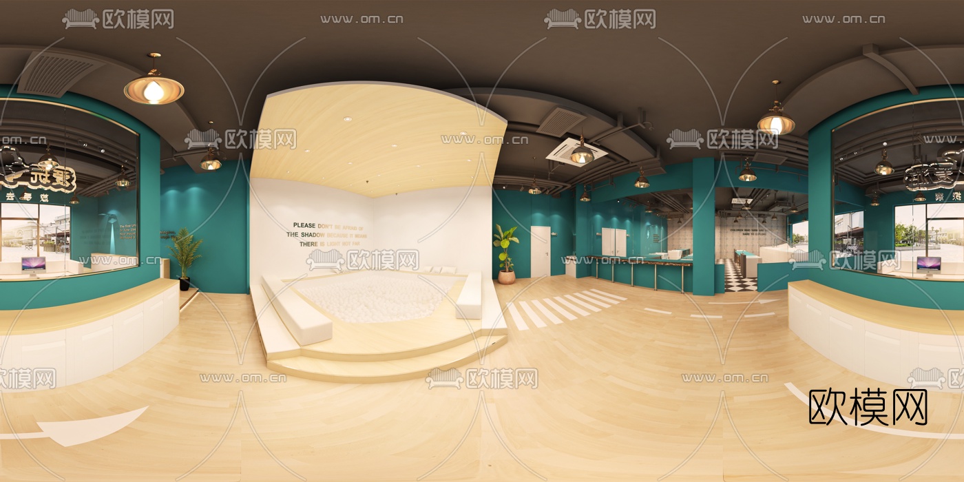 北欧儿童游泳馆免费3d模型下载（渲染图9）