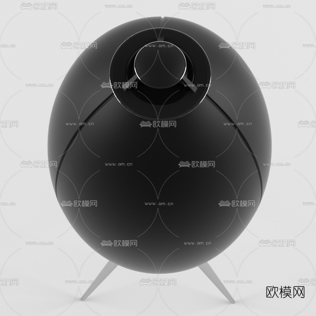 现代音箱3d模型下载（渲染图3）