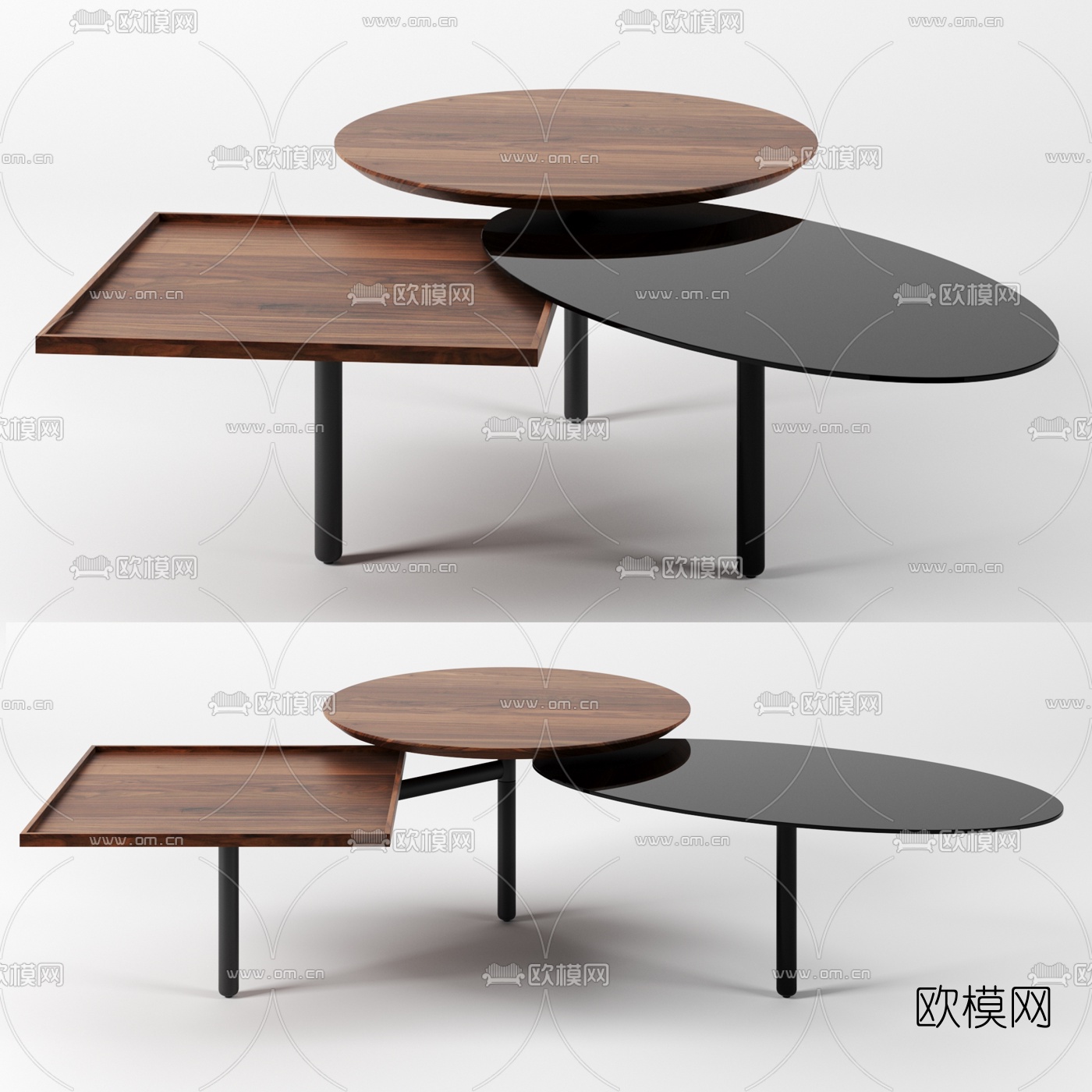 Rolf Benz  茶几免费3d模型
