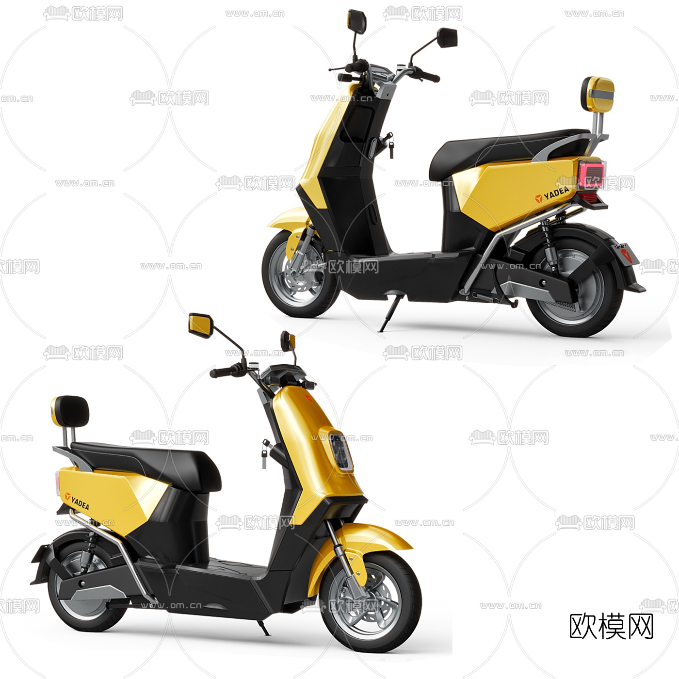 现代电动车3d模型