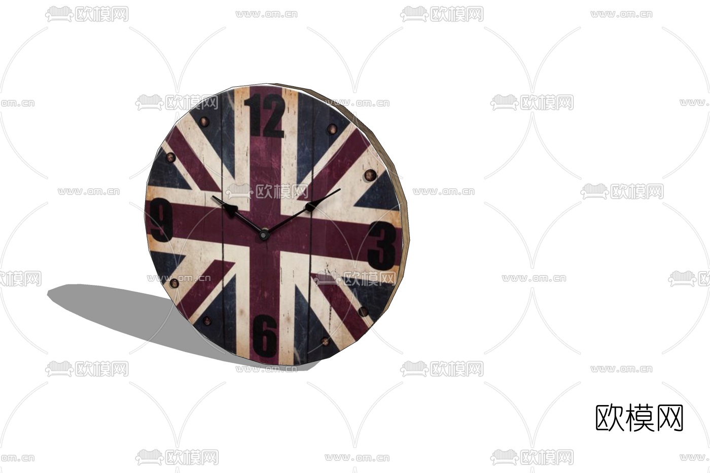 美式挂件免费su模型下载