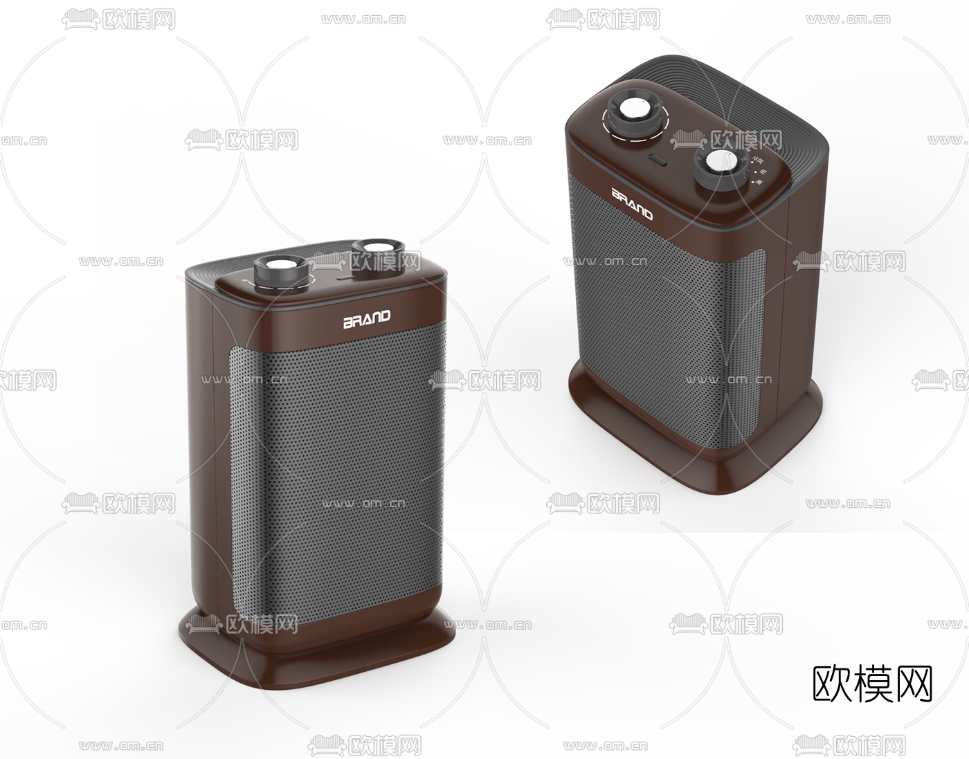 现代取暖器3d模型下载