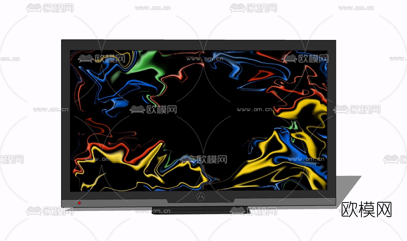 现代液晶电视免费su模型下载