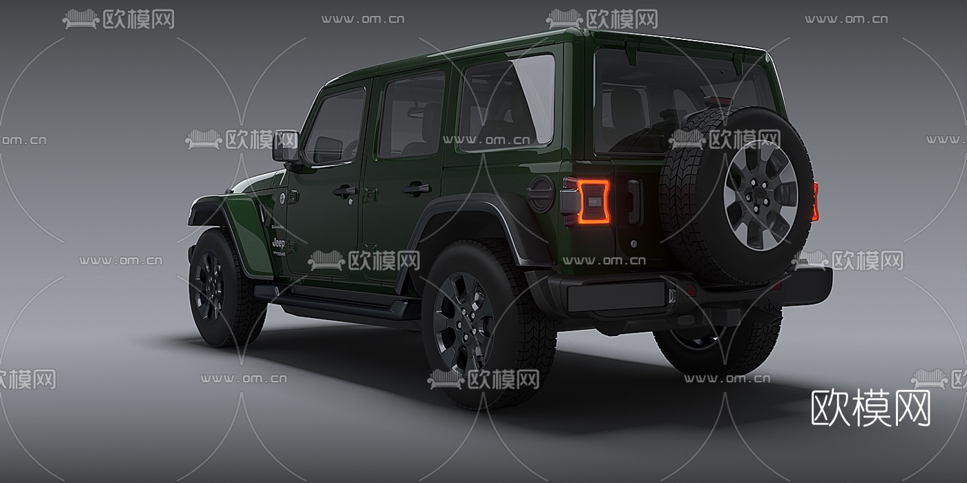 现代吉普撒哈拉3d模型